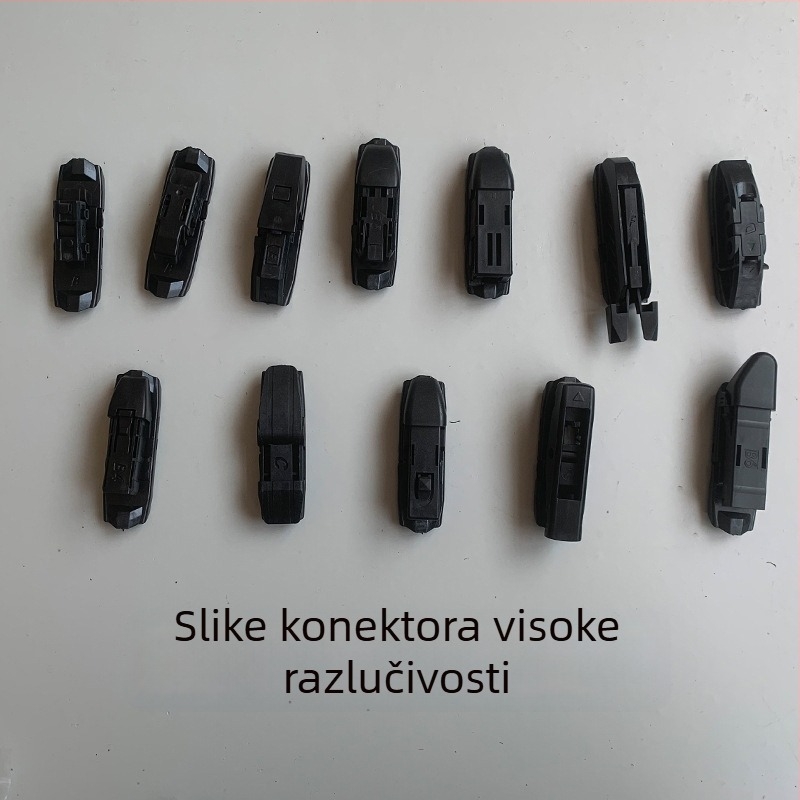 Višenamjenski brisač 14-u-1, trodjelni brisač i vratilo za mala vozila