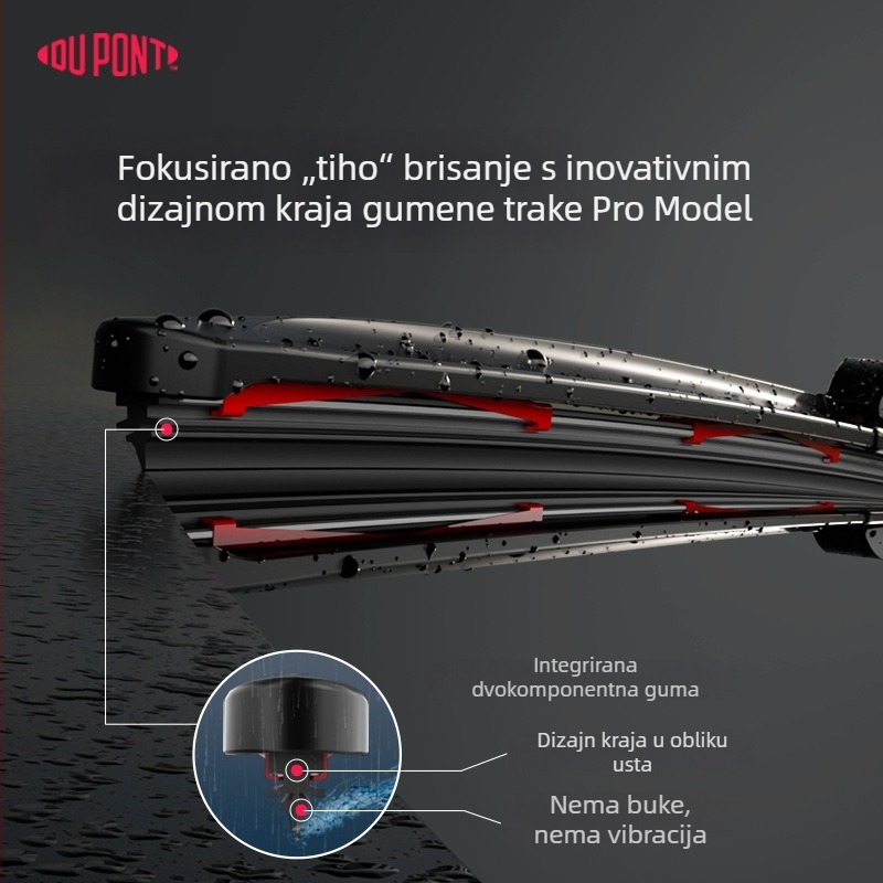 Dupont S620pro bezokvirni brisač za Camry, Regal, Lavida, Sagitar i Corolla