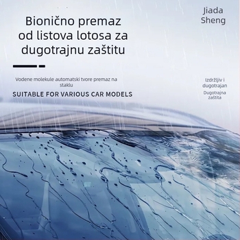 Bezokvirna šipka brisača s silikonom premazom — zamjenski dio TTD, sklop ruke 650, kut brisanja 180°, opći modeli