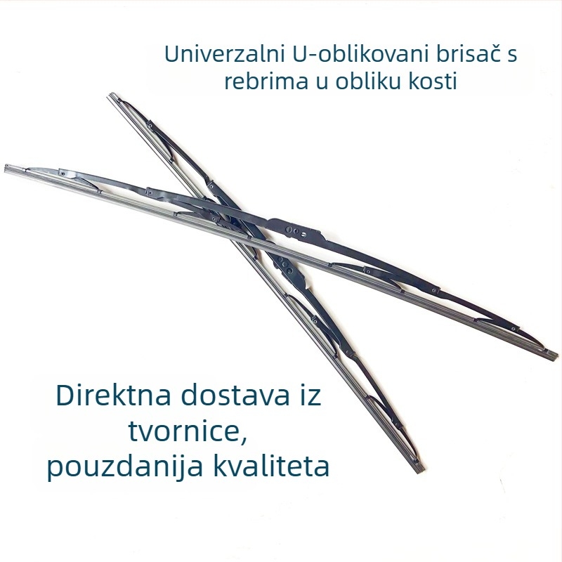 Automobilski brisač s metalnim okvirom, model 405, U kukom spoj
