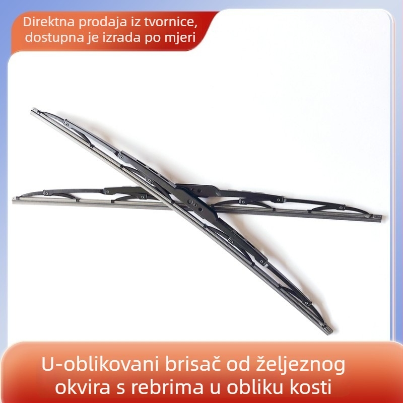 Automobilski brisač s metalnim okvirom, model 405, U kukom spoj