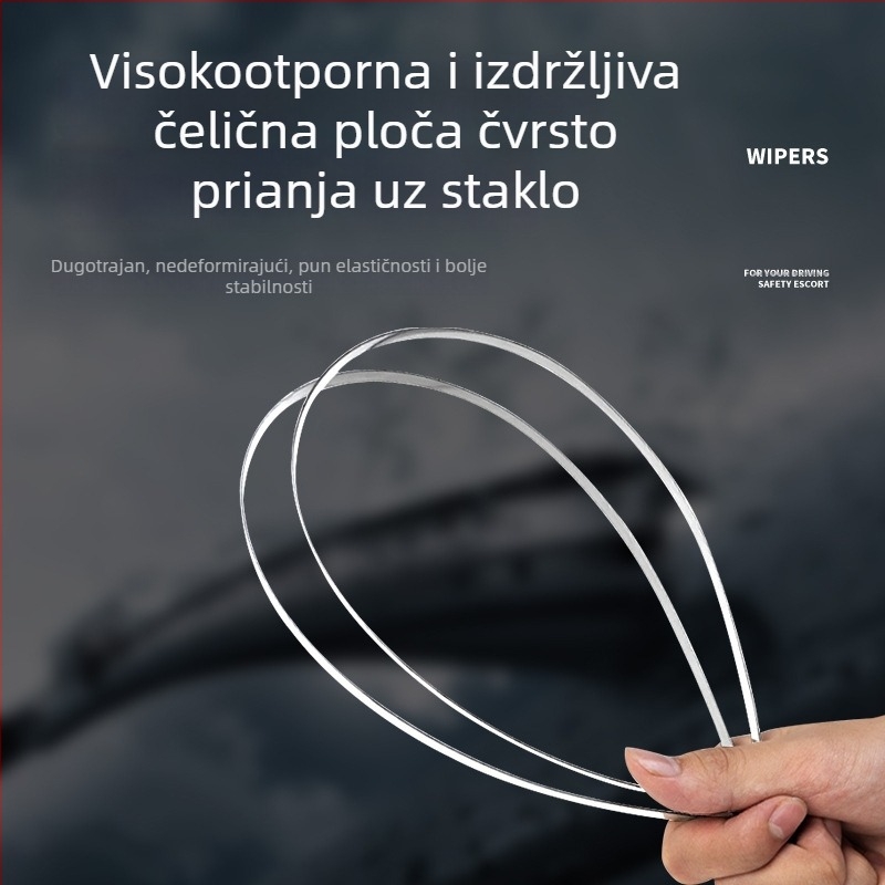 Visokokvalitetni brisač s željeznim okvirom, tih rad, bez ogrebotina