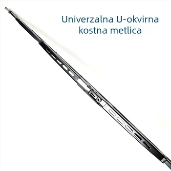 Brisač za automobil s metalnim okvirom, model 405, U-kuka montaža