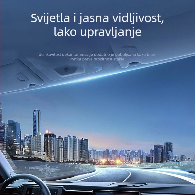 Bezokvirni višefunkcionalni automobilski brisači s zamjenjivim konektorima, tiho djelovanje