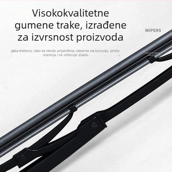 Brisači s okvirom za kamione i velika vozila, U oblik, model 14-26, prirodni kaučuk, Xin Clean
