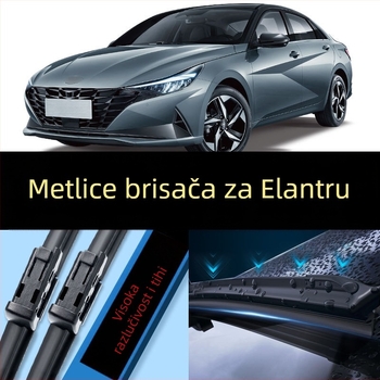 Elantra 7. generacije bezokvirni brisači, 21 modela, 2021 nova, tih rad