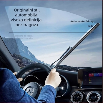 Bezramski brisač za Honda Elysion, gumena traka, modeli 15/17/18-22, Far Sailor