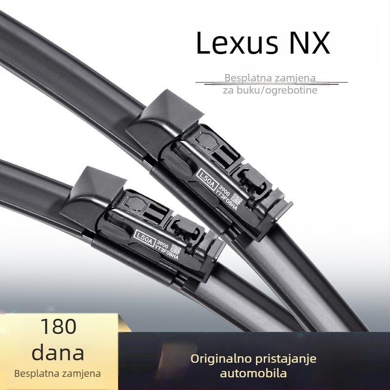 Lexus NX200 NX300 prednji bezokvirni brisač