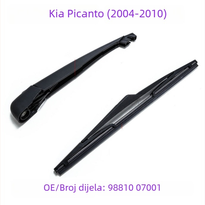 Stražnji brisač za Kia Picanto – sklop lamele i ramena