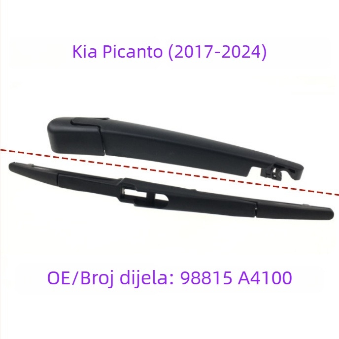 Stražnji brisač za Kia Picanto – sklop lamele i ramena