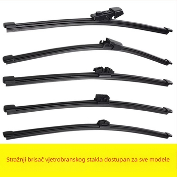 Univerzalni stražnji brisač za prozor – komplet brisača s zamjenjivom gumom
