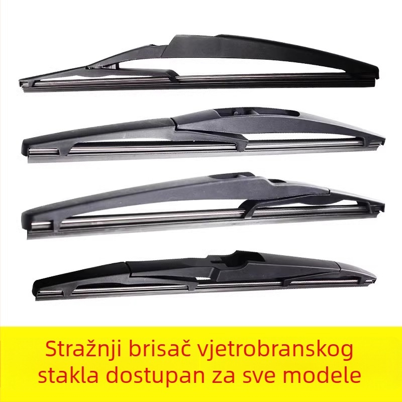 Univerzalni stražnji brisač za prozor – komplet brisača s zamjenjivom gumom