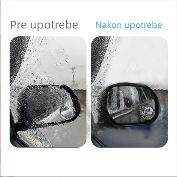 Univerzalna traka brisača za prozore automobila, A-pilar, bočni prozori i retrovizor, odmagljivanje i uklanjanje prašine, snap-on, model 3R 3600