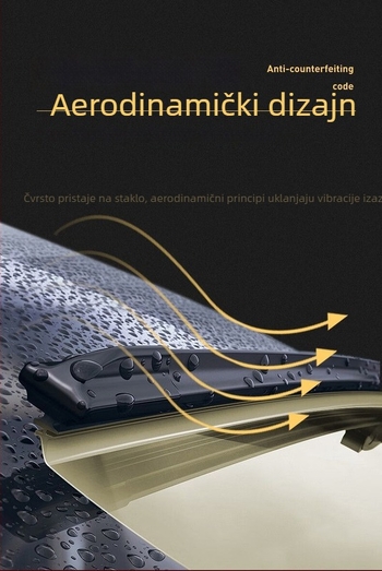 Lynk & Co 03 brisači – bezokvirna gumena traka, prednje staklo, 2019–2025