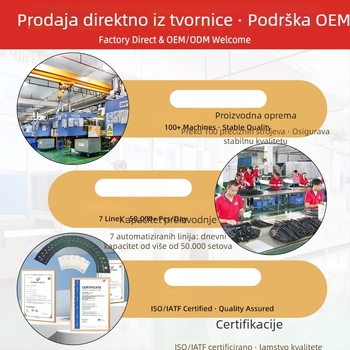 U-oblik bezramni brisač za vjetrobransko staklo, univerzalan za 99% azijskih modela, tih rad i visoka definicija čišćenja