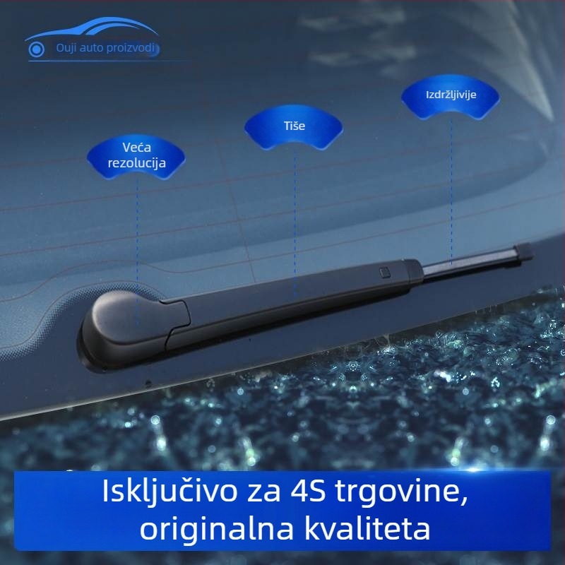 Stražnji brisač za Changan UNI-T, OEM original, bezokvirni gumeni trak, za modele 2020–2021