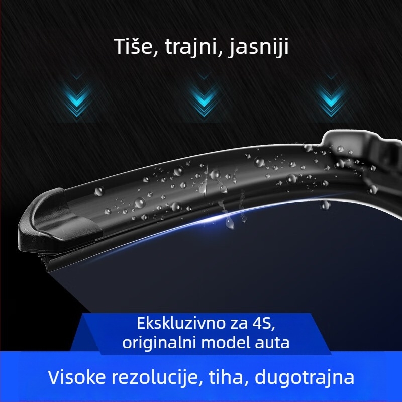 Auspicious bezokvirna brisač