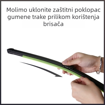Ford Escape Wing Tiger bezokvirni prednji i stražnji brisači, 2017–2018, prirodni kaučuk
