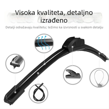 Ice and Edge Bezkramna Gumena Traka Brisača za Honda 10. generaciju Civic