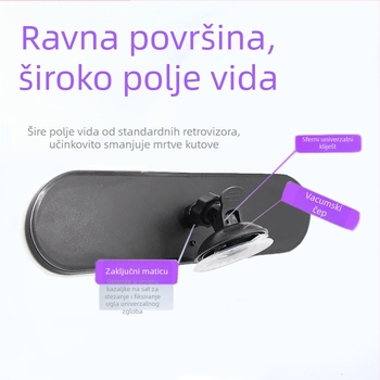 XB1 Automobilski retrovizor – plosno staklo, bez napajanja, dodatak 22032