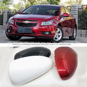 Zadnji retrovizor za Chevrolet Cruze; dvostruko zakrivljeno ogledalo; kućište ABS; staklo ogledala ABS