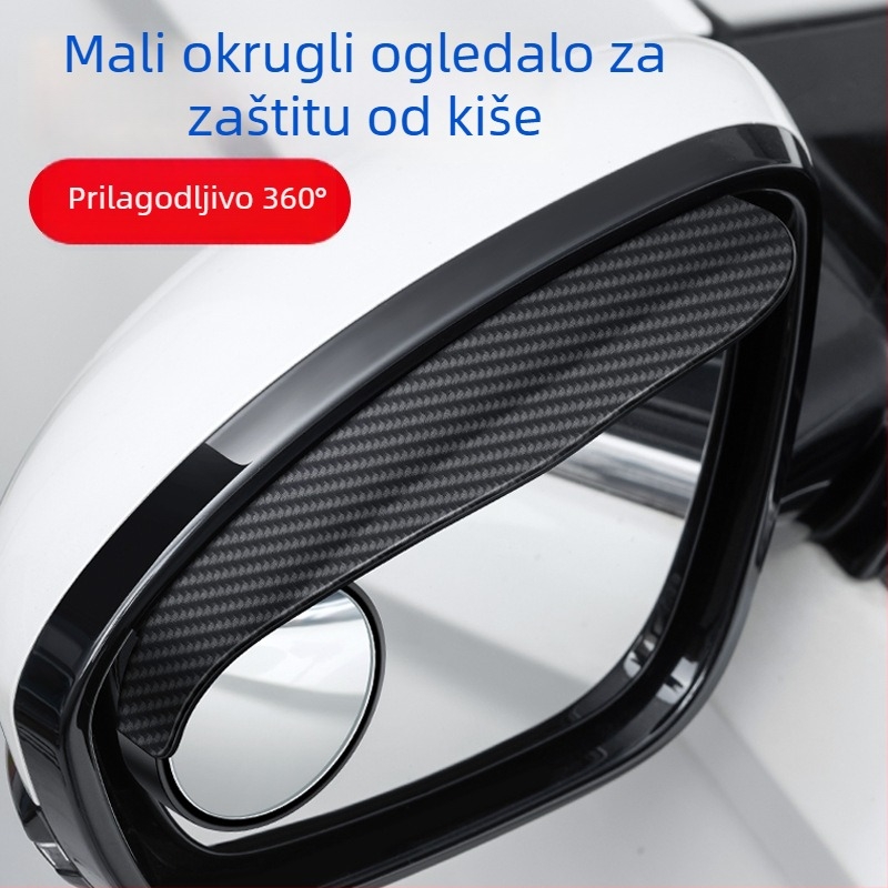 Zaštita kiše za automobilni retrovizor – pomoćni retrovizor za mrtve kutove – barijera za parkiranje, marka yeleno Road