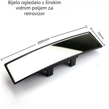 Auto retrovizor s ravnim i zakrivljenim staklom, modeli HJX-027/HJX-023; kućište od ABS-a; staklo ogledala; mark Haiji Star