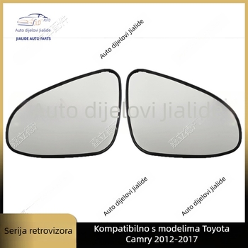Stražnje retrovizor Toyota Camry (2012-2017), sferično staklo ogledalo, TY-001L, brenda JLD