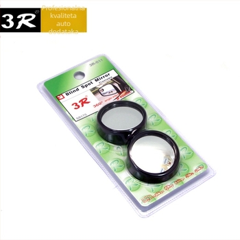 Zadnji retrovizor s rotirajućim zrcalom za mrtve kutove, sferično staklo, model 012