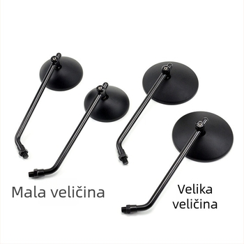 Zadnje ogledalo, ravno ogledalo; Model Paint Rearview Mirror; Staklo ogledalo; Za motocikl i električni skuter
