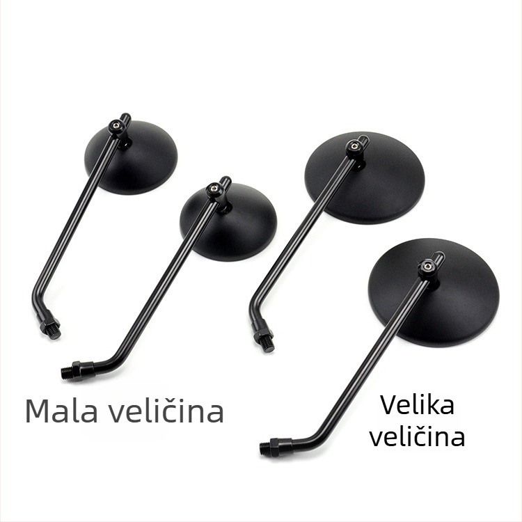 Zadnje ogledalo, ravno ogledalo; Model Paint Rearview Mirror; Staklo ogledalo; Za motocikl i električni skuter