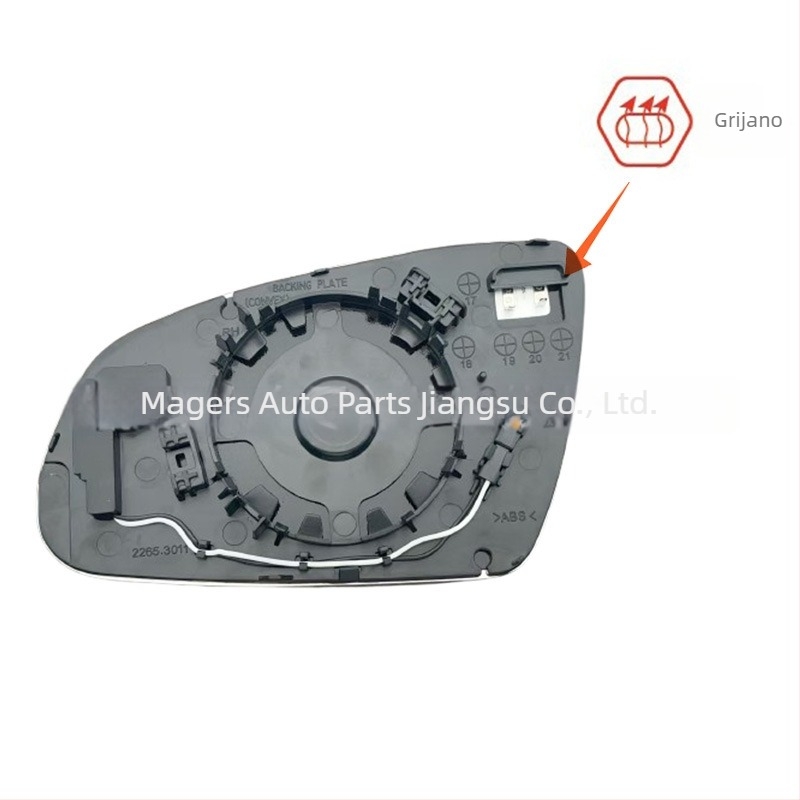 Stražnje ogledalo - ravno ogledalo, modeli 87611/21-j9000 i 87611/21-j9010, kompatibilno s Hyundai Kona 2018-2023, plastno kućište, stakleni ogledalo