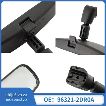 Unutarnji retrovizor za Nissan – model 96321-2DR0A, ABS ogledalo, standardni tip, Air Man marka