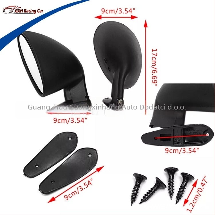 Automobilski retrovizor, univerzalni plosnati stakleni ogledalo, Guangxin Airlines