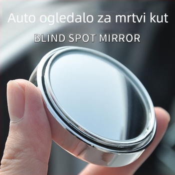 360° ultra jasno reflektirajuće ogledalo za stražnji pogled sa širokim vidnim poljem, podesivo malo kružno ogledalo