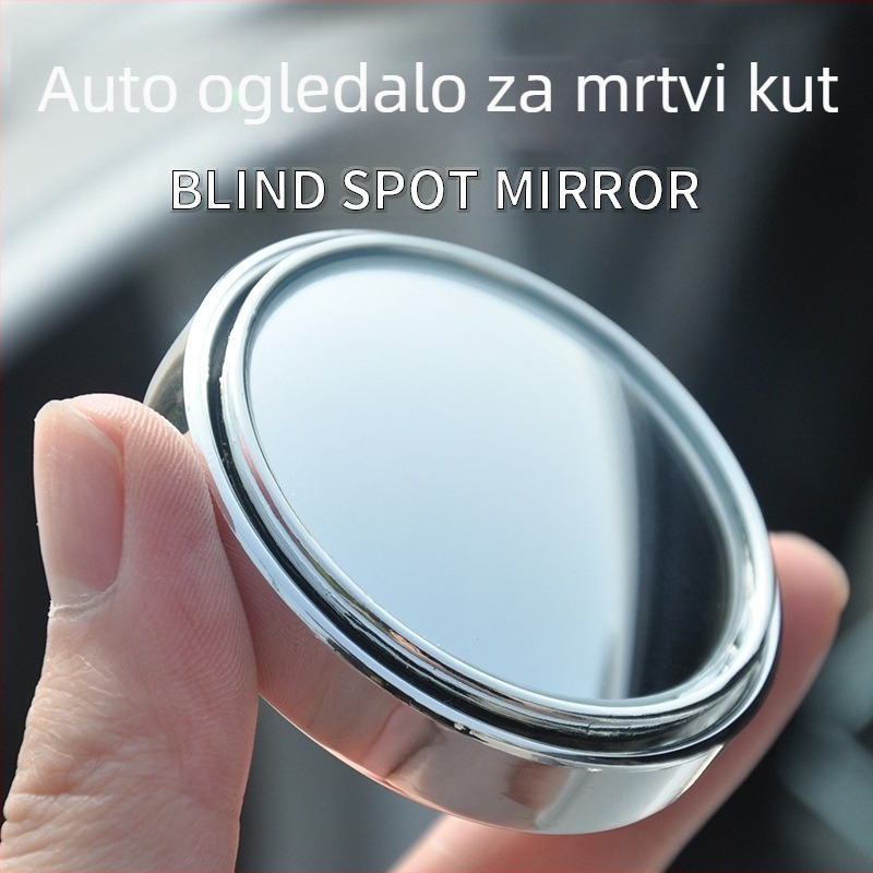 360° ultra jasno reflektirajuće ogledalo za stražnji pogled sa širokim vidnim poljem, podesivo malo kružno ogledalo