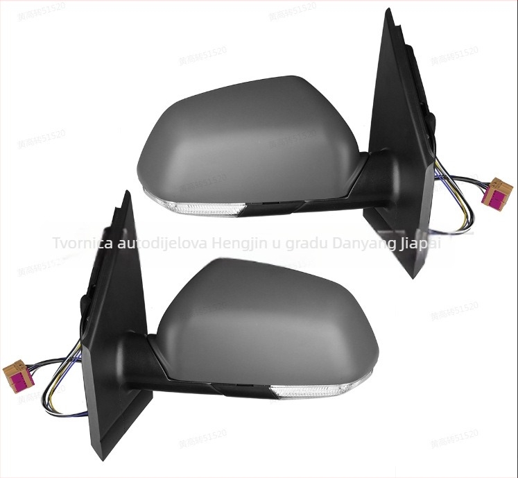 VW POLO 2000-2009 komplet stražnjeg retrovizora, sferni retrovizor, 12V, staklo, ABS poklopac