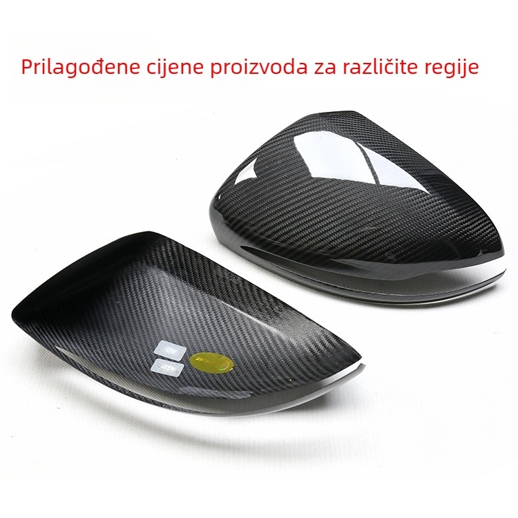 Kućište retrovizora od karbonskih vlakana – tip lepljenja, kompatibilno s Mercedes-Benz W205, W213, W222, W257