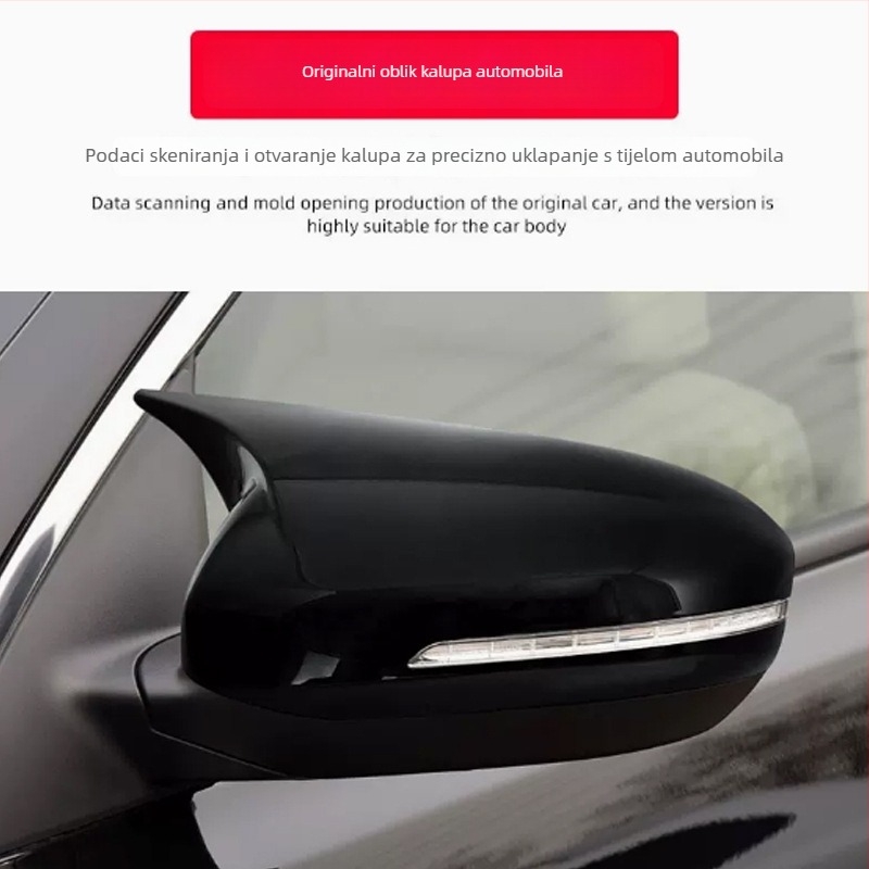 Kućište retrovizora za Kia K5 (2011–2019) – ABS materijal, ravno ogledalo, model 685464, montaža ljepilom