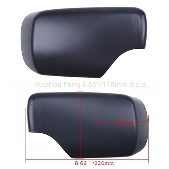 Poklop za retrovizor za BMW E46 98-08, 4-dverni, ABS, ravno ogledalo, modeli 51168238375/51168238376