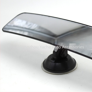 Unutarnji auto retrovizor sa vakuum pričvršćivanjem, model 3113, ogledalo dvostrukog zakrivljenja, ABS kućište, stakleni poklopac