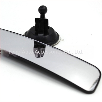 Unutarnji auto retrovizor sa vakuum pričvršćivanjem, model 3113, ogledalo dvostrukog zakrivljenja, ABS kućište, stakleni poklopac