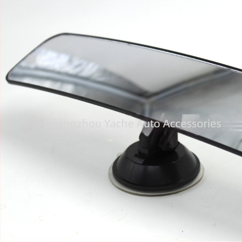 Unutarnji auto retrovizor sa vakuum pričvršćivanjem, model 3113, ogledalo dvostrukog zakrivljenja, ABS kućište, stakleni poklopac