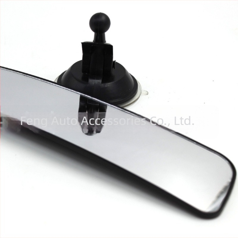 Unutarnji auto retrovizor sa vakuum pričvršćivanjem, model 3113, ogledalo dvostrukog zakrivljenja, ABS kućište, stakleni poklopac