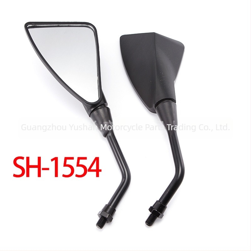 Zrcalo retrovizor SH-1554-zx za motocikl, konveksno, kućište od plastike i željeza