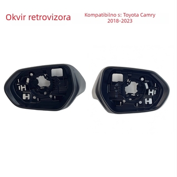 Okvir retrovizora za Toyota Camry 18-23, sferno ogledalo, ABS kućište, 12V