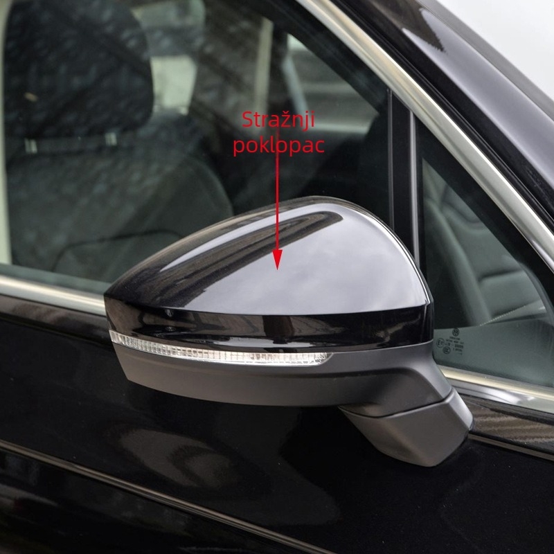 Reflektor kućište vanjskog ogledala za Volkswagen Touareg 19-23, sferno ogledalo, ABS kućište, ABS materijal ogledala