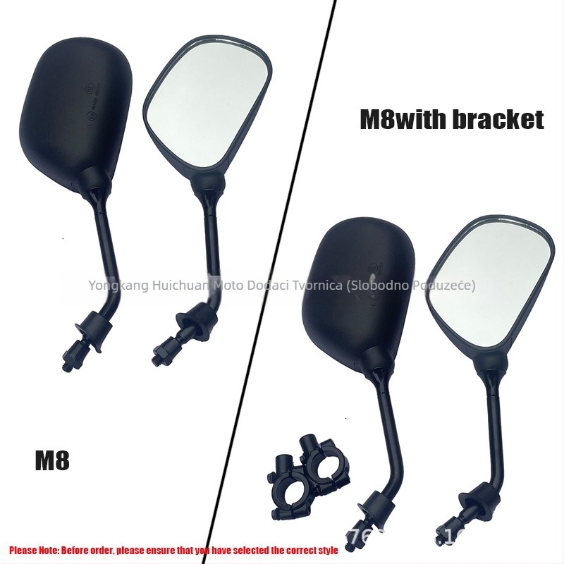 Zadnji retrovizor za ATV/terenska vozila 50cc–110cc – plastično ogledalo, model 2321223