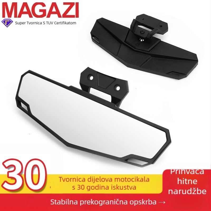 Soko SK unutarnji retrovizor za UTV/ATV, model SK, staklo s dvostrukom zakrivljenošću