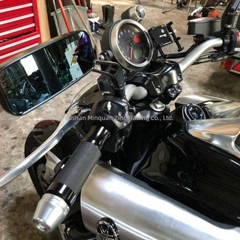 Unutarnje ogledalo motocikla, kromirano, OEM izvorna tvornica, zadani model